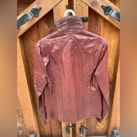 VINTAGE East West Musical Instruments, SF Leather Garment Jacket - Picture 7 of 7